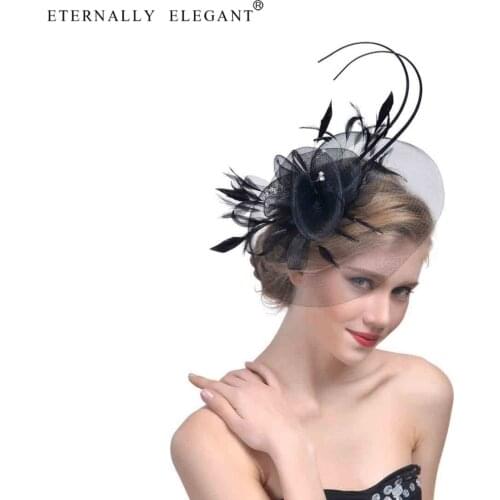 2018 Hot Sale Hat Women Fascinator Headband Party Hair Elagant Ladies Party