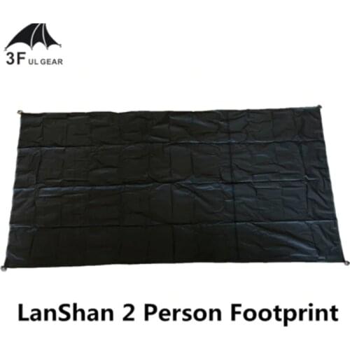 3F UL GEAR LanShan 2 Tent footprint waterproof wearproof groundsheet original silnylon ground cloth 210*110cm