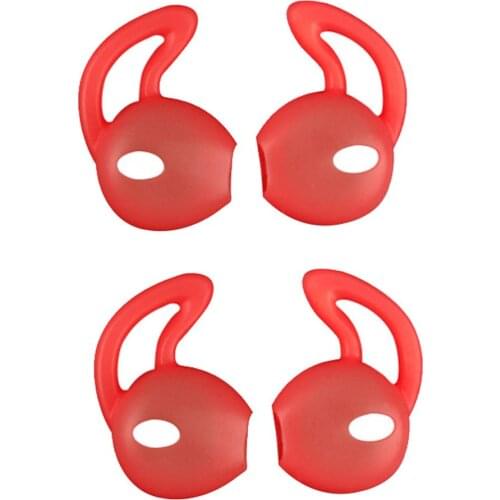 4Pcs In-Ear Eartips Earbuds Earphone Case Cover Skin for AirPods iPhone 7