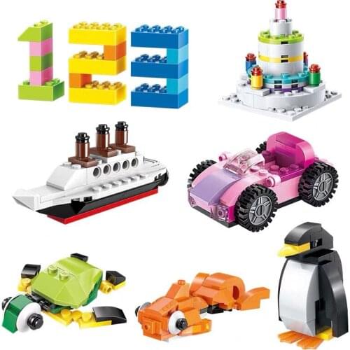 Enlighten 460pcs DIY Building Blocks Creative Classic Toys Plastic Bricks City Bricks Educational Toys Children Gift Boys Girls