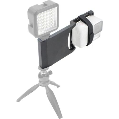 BGNing CNC Aluminum Gimbal Switch Plate Adapter Tripod Mount Clip Clamp for DJI OSMO for GOPRO 8 Camera Handle Stabilizer Part