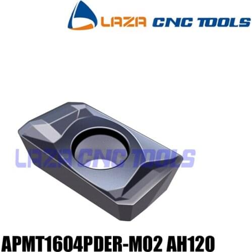 APMT1604PDER-M02 AH120*10pcs Tungaloy Milling Tip Tungsten Turning Inserts for BAP400R Milling Cutter,Milling cutter Plates
