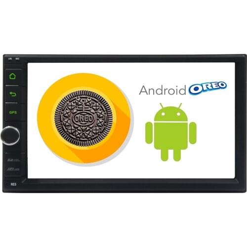 Android Car Radio 8.1 Bluetooth Car Stereo Double Din 2 Din GPS Navigation Multimedia Player 7" Touchscreen Octa Core Headunit