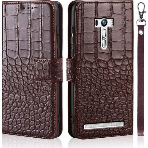 For Fundas Asus ZD551KL Case Magnetic Flip Crazy Horse Pattern Leather Case for Fundas Asus ZD551KL Case Wallet Phone Cover