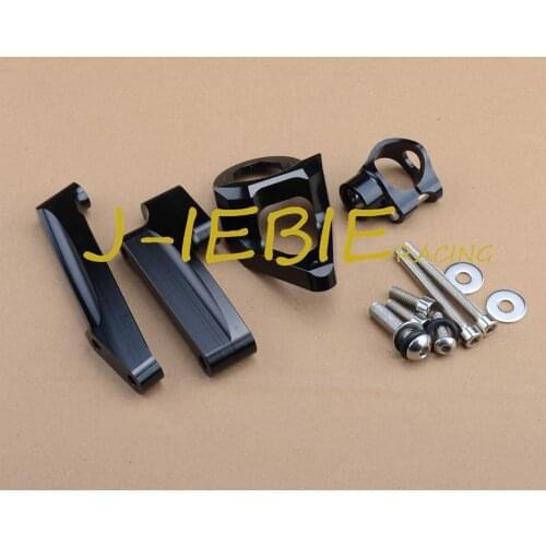 CNC Steering Damper Stabilizer Bracket Mounting For Suzuki GSXR1300 GSXR 1300 hayabusa 1999-2016 2011 2013 2015 2009 2007