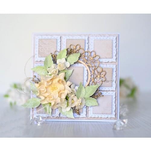 4Pcs Irregular square frame Metal Cutting Dies Stencils DIY Scrapbooking Paper/photo Cards Embossing Dies