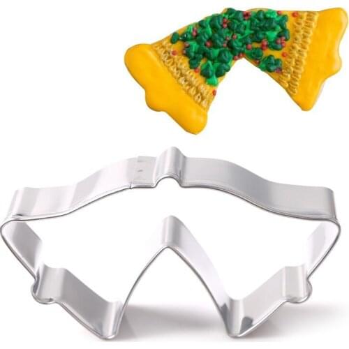 Double Bell Creative Cookie Cutter Christmas Pastry Biscuit Baking Mold DIY Fondant Cake Decorating Tool