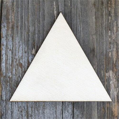 Geometric wood shapes unfinished wooden craft