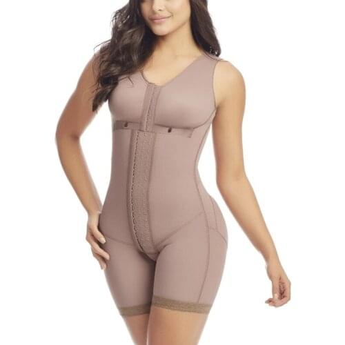 Shapewear Women Corset Thigh Trimmer HOOK AND EYE CLOSURE Adjustable Breast Support Tummy Control Bodysuit Bodyshape