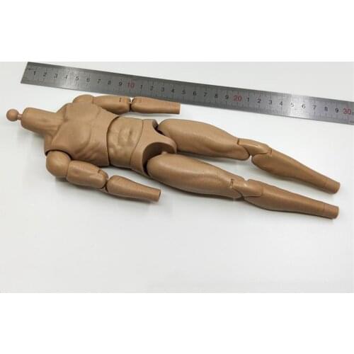 Scale 1/6 EASY&SIMPLE ES 26042R USA Continental Tropical Version Man Muscle Body Figures No Hand No Foot For Mostly 12inch Doll