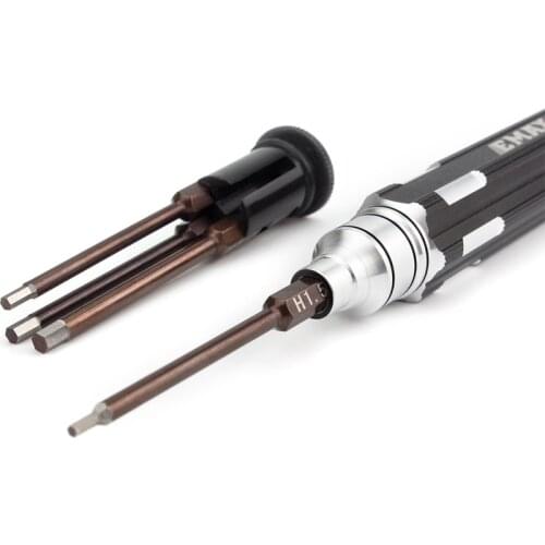 Gift 4 In 1 Emax Hexagon Socket Screwdriver Set Allen Driver H1.5 H2.0 H2.5 H3.0mm Modeling Making Tools For RC Plane FPV Drone