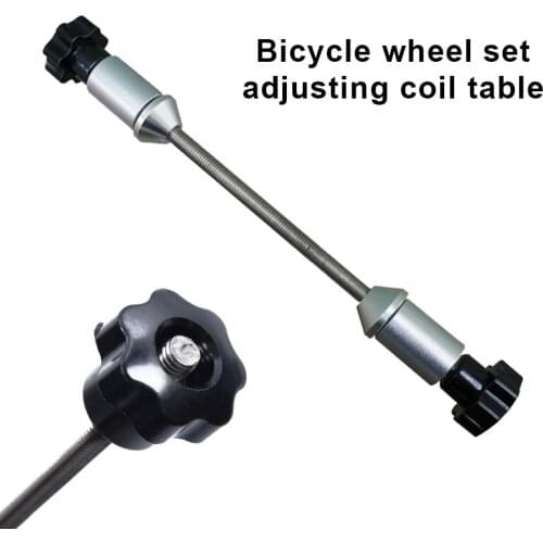 Bicycle Mechanic Wheel Truing Stand Repair Tool Bike Thru Axle to Quick Release Adapter 12/15/20mm Tube Hub Fixed Shaft Rod Tool