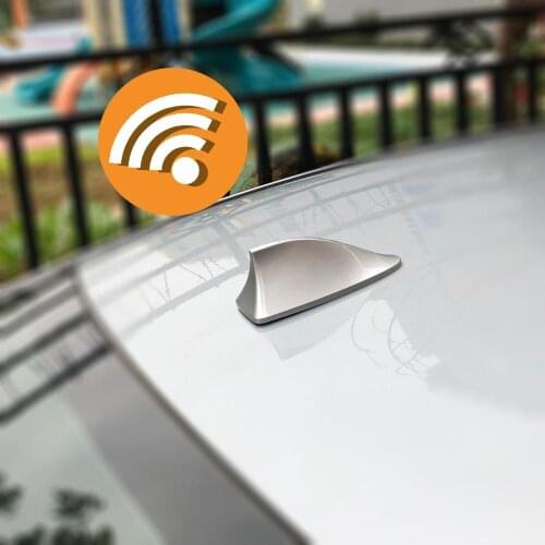 Universal Roof Shark Fin Antenna Radio Signal Aerial decoration case For Car SUV Truck Van Car Accessories