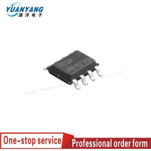 10pcs 100% orginal new in stock LM201ADT printed silk 201A SOP8 precision amplifier general operational amplifier chip