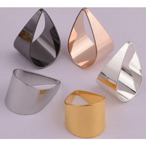 10pcs/lot zhu ru 22*14mm Charms Irregular geometric water drop oblique slice cone Making pendant fit DIY bracelet necklace