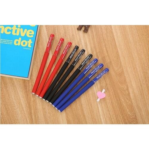 15 Pcs/set Simple Gel Pen Office Signature Pen Learning Stationery Water-based Pen School Office Supplies Stationery 0.5mm