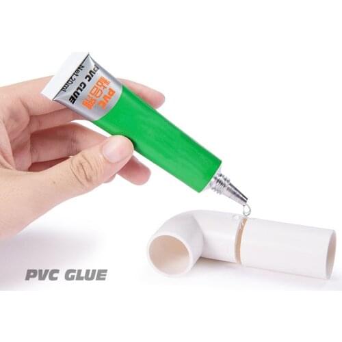 20ml PVC Glue Drainage Pipe Sealing Adhesive Plastic Repair Glue PVC Repair Adhesive for Inflatable Mattress Boat Kayak