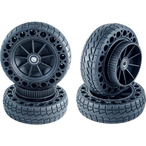 4PCS 6" ATM 150 x 50 All Terrain Honeycomb Wheels With Two Belt For DIY Skateboard