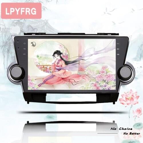 6G+128G Android 10.0 DSP For Toyota Highlander 2007-2013 Car Radio Multimedia Video Player Navigation GPS RDS 2 din dvd