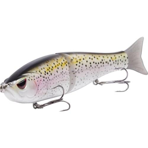 Bassdash Swimbaits Pike Trout Glide Baits Minnow Hard Bass Fishing Lure 17.8cm/62.5g
