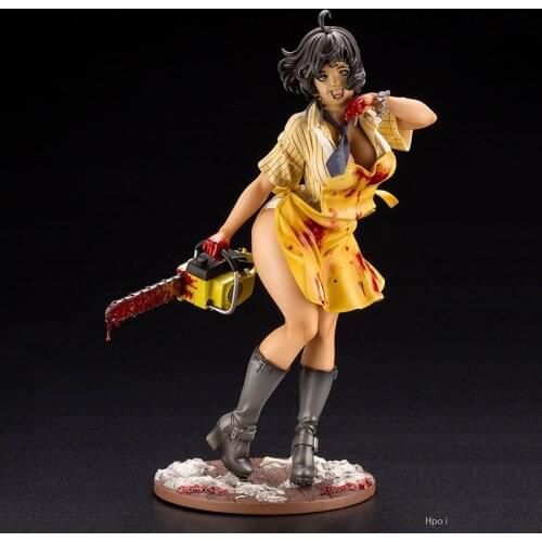 HORROR Bishoujo Statue The Texas Chainsaw Massacre Leatherface Bishoujo PVC Action Figure Toy Collectible Model Doll Gifts