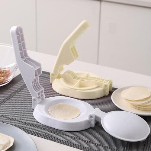 Chinese Style Dumpling Skin Artifact Household Press Machine Kitchen Manual Baking Mold Dumpling Making Utensil Pastry Tools