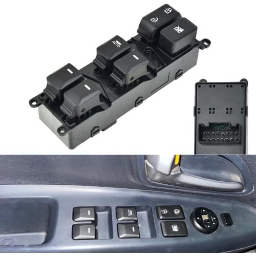 High Quality 93570-1W155 For Kia Rio Pride 2012-2015 Driver Side Electric Power Master Window Lifter Switch Button 935701W155