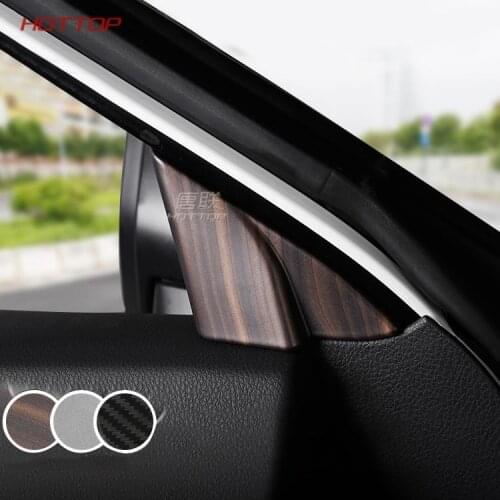 Abs Front Triangle Frame Covers Trim Sticker Fit For Toyota Camry 2018 2019 8 8th Interior Accessories
