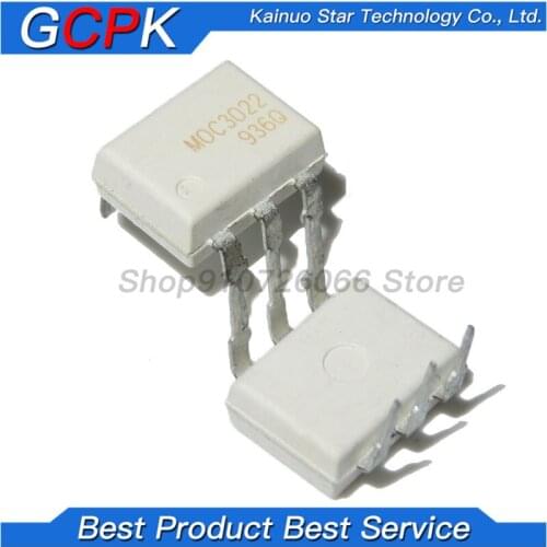 10PCS MOC3022 DIP6 DIP new and original IC