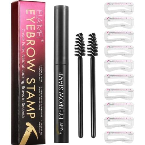 Eyebrow Printing Stick Multiple Template Eyebrow Pen Great Gift Lazy Eyebrow Pencil Stick Eyebrow Artifact Eyebrow Powder Set