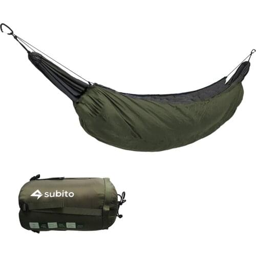 Portable Hammock Underquilt Hammock Thermal Under Blanket Hammock Insulation Accessory Outddor Camping Sleeping Bag for Camping