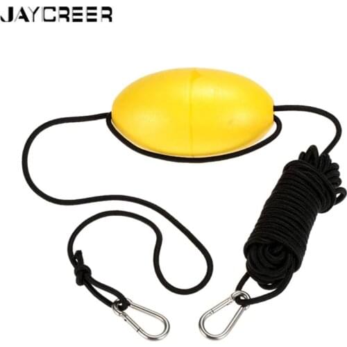JayCreer Buoy Ball Float Leash Anchor Rope Tow Line For Small Boats, Kayaks, PWC, Jet Ski, Paddle Boards