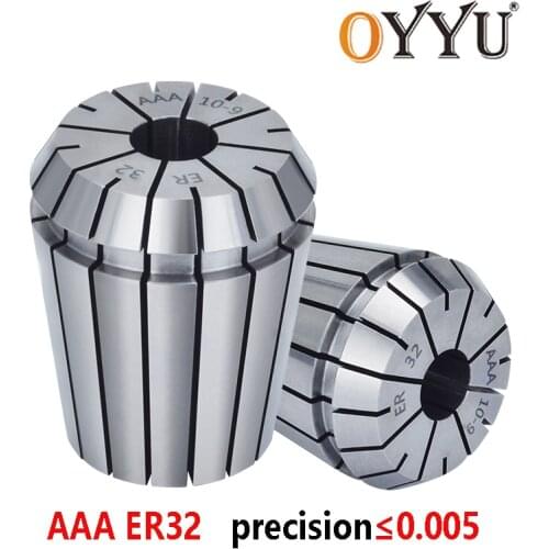 OYYU 1pcs High Quality Spring Chucks ER32 2 3 4 5 6 7 8 9 10 11 12 13 14 15 16 Collet Tool Holder for CNC Lathe Precision 0.005