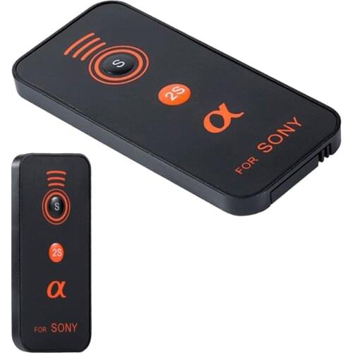 Remote Control IR Wireless for Sony Series II a7 and DSLR cameras and NEX-7, NEX-6 NEX-5T Compact Camera (2 pieces)