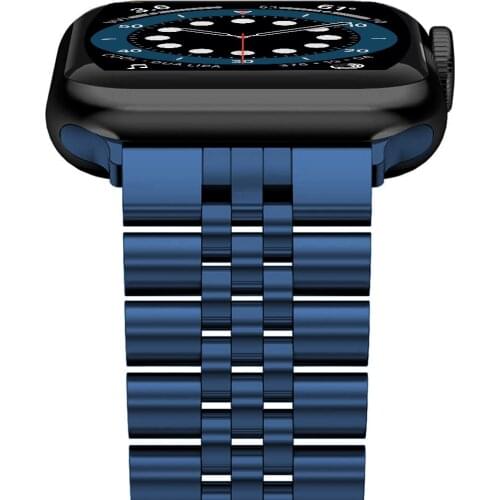 Watch bands for apple watch 6 se band 44mm 40mm Stainless Steel strap for iwatch series 5 4 3 42mm 38mm Bracelet men women wrist