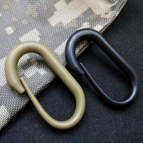 Molle attach Backpack webbing Tactical Quickdraw travel Hook Hang Snap Carabiner Clip Clasp Hike Outdoor Buckle web webdom Camp