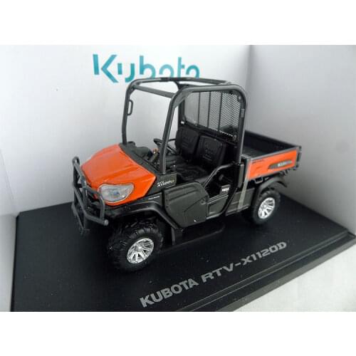 UH 1:32 4897 Kubota RTV-X1120D Tractor Alloy Metal Diecast Cars Model Toy Vehicles For Children Boy Toys