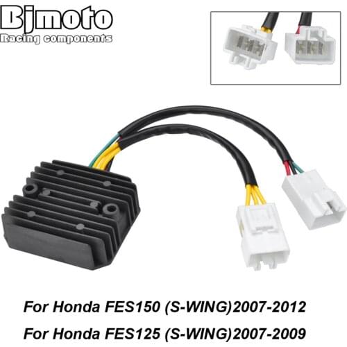 BJMOTO YHC 071 Motorcycle Voltage Regulator Rectifier For Honda FES150 S-WING 2007-2012 FES125 S-WING 07-09