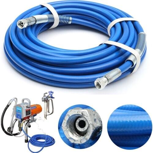 High Pressure Pipe 13m 5000psi Airless Paint Hose 50' x 1/4" Sprayer Airless Paint Durable Hose For Spray Guns Sprayer Water