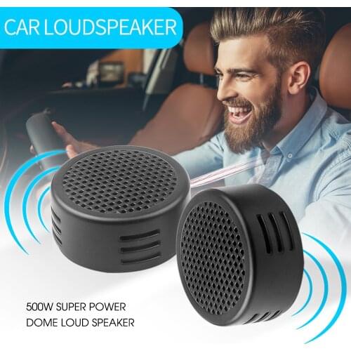 1 Pair 500W High Efficiency Car Speaker Automotive Car Audio Sound Super Power Tweeter Dome Loudspeaker Auto Mp3 Player