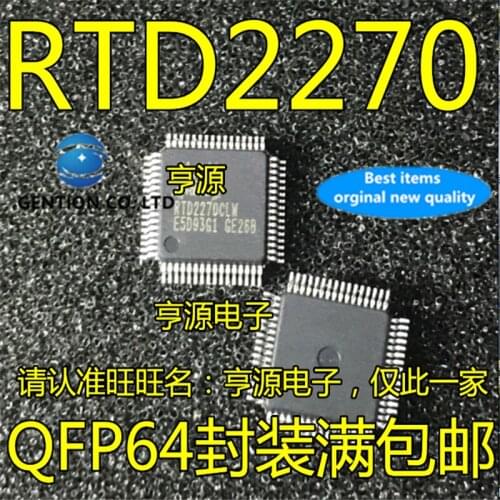 10Pcs RTD2270 RTD2270L RTD2270LW RTD2270CLW QFP in stock 100% new and original