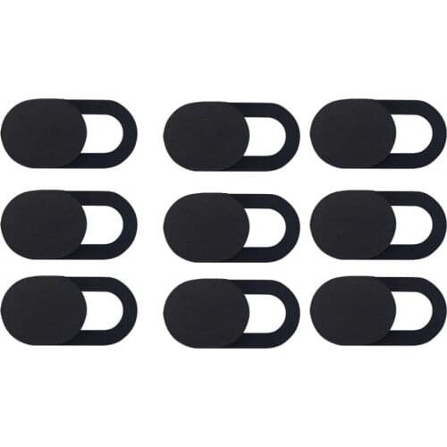 9PCS Phone Tablet Computer Webcam Cover Creative Premium Web Camera Cover