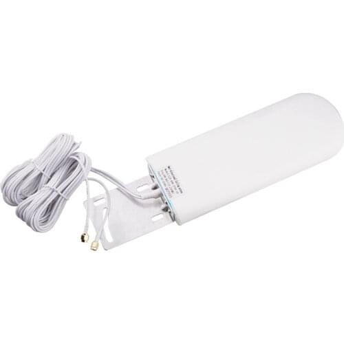 Router Antenna Full-Band Outdoor Antenna 2-Wire SMA Interface for 2G/3G/4G Router Modem
