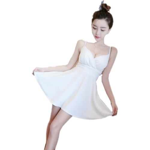 B3860 2020 new spring autumn fashion sexy womens temperament v-neck low-cut halter slim dress cheap wholesale