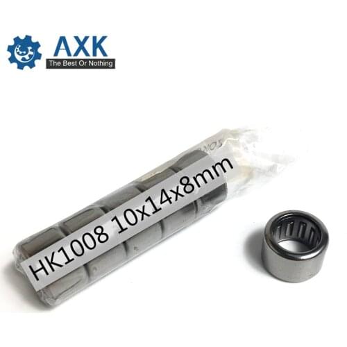 HK1008 Needle Bearings 10*14*8 mm ( 10 Pcs ) Drawn Cup Needle Roller Bearing HK101408 TLA1008Z 37941/10