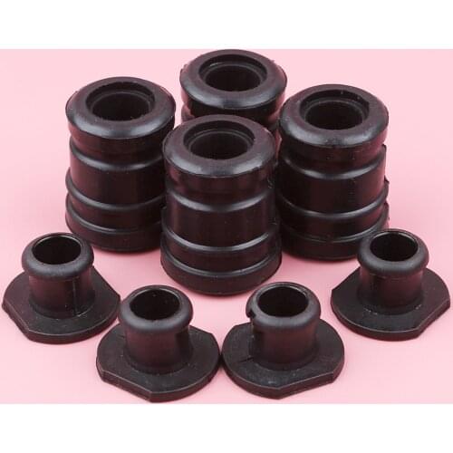 4 Set Anti Vibe Annular AV Buffer Mount with Plug Cap Set For Stihl MS180 MS170 018 017 MS 180 170 Chainsaw Spare Parts