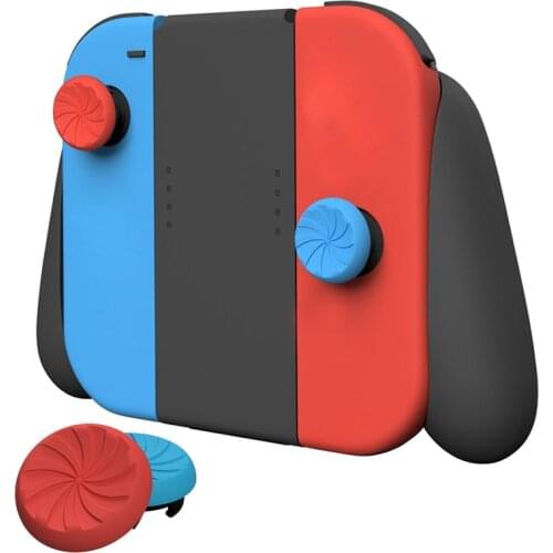 2Pcs Turbo Thumb Grips Caps for Nintendo Switch Joy-Con Performance Thumbsticks 2pcs High-Rise Concave Covers