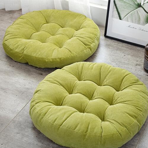 Round Pillow Pouf Tatami Cushion Pillow Sofa Floor Cushions Seat Pillow Pad Throw Pillow Cushion Japanese Tatami cushion