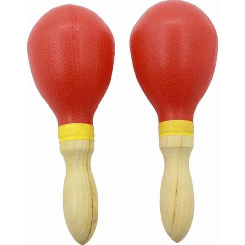 Maraca Shakers Rattles Sand Hammer Percussion Instrument Musical Toy for Kid Children KTV Party Game