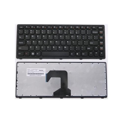 New for Lenovo Ideapad S400 S300 S405 S415 US keyboard with black frame